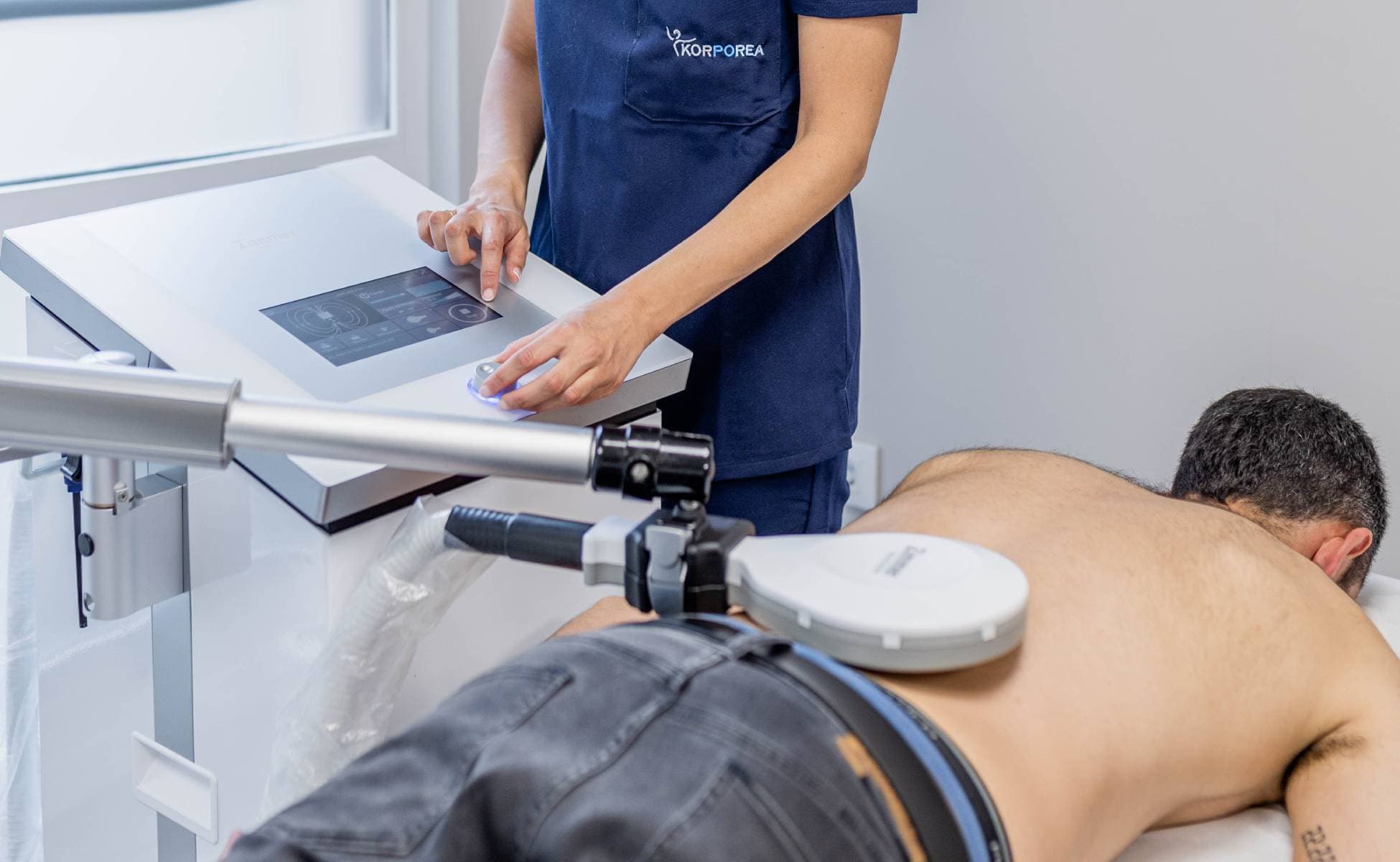 Equipo Super Inductiva ZIMMER en Clínica Korporea